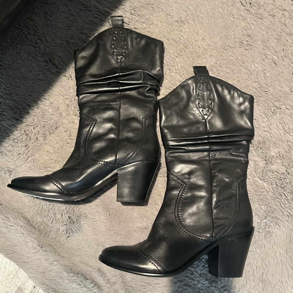BCBGeneration Black Heeled Boots